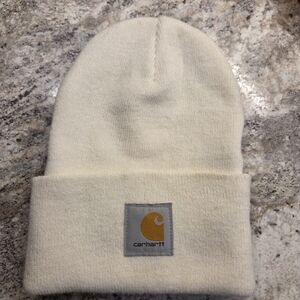 Carhartt Off-White Knit Beanie